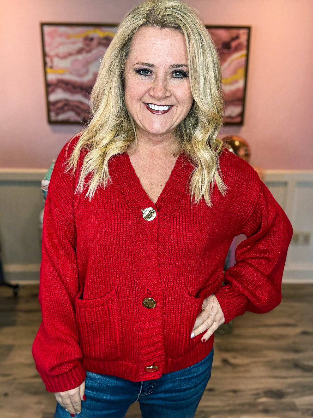 Chunky Knit Sweater-Main Strip