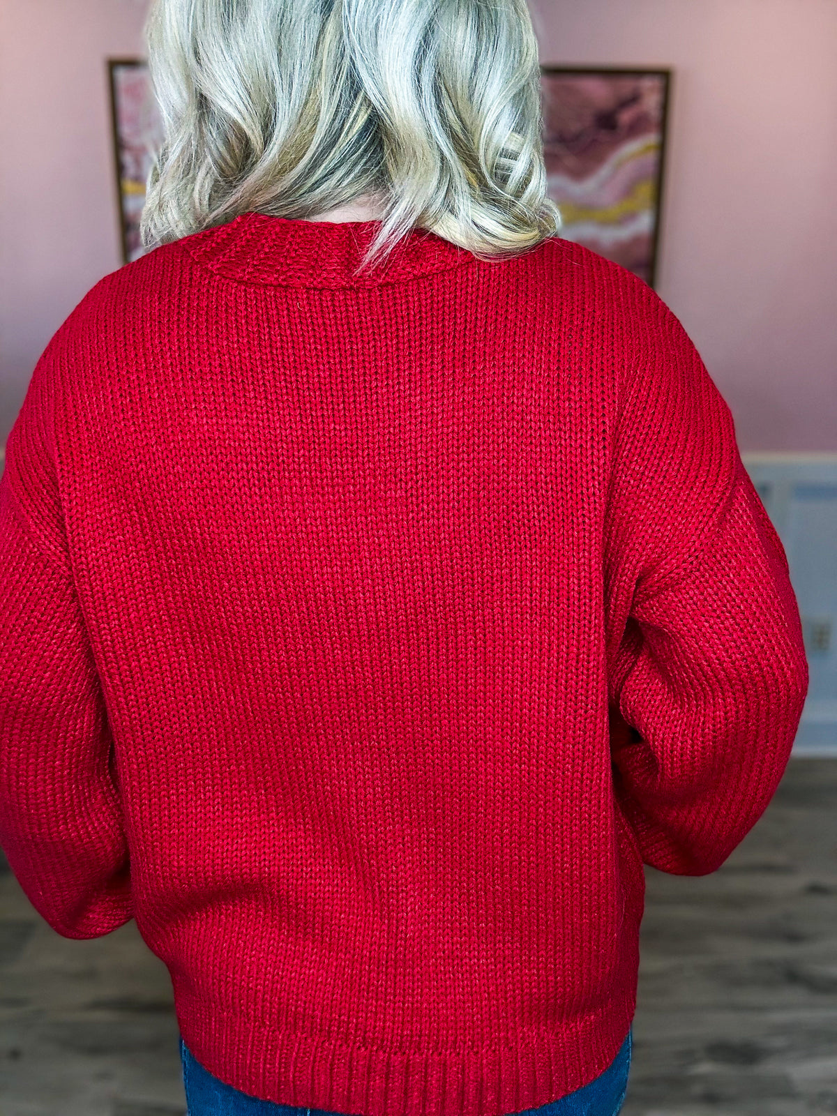 Chunky Knit Sweater-Main Strip