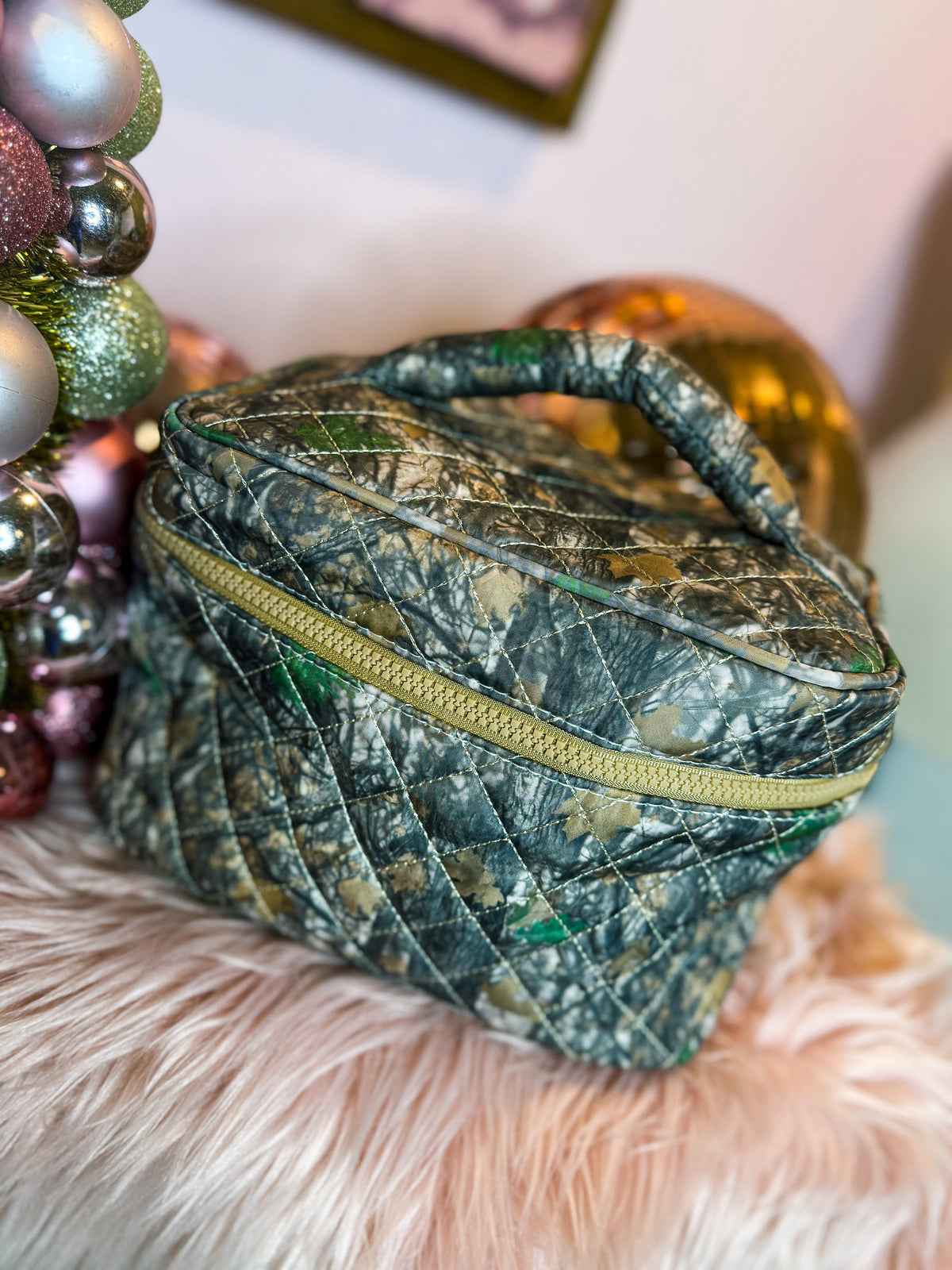 Camo Makeup Bag