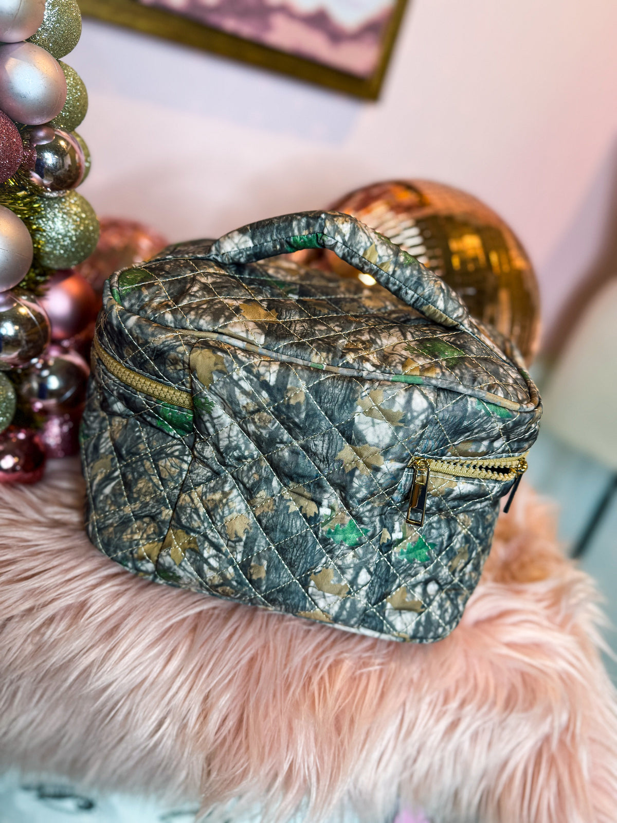 Camo Makeup Bag