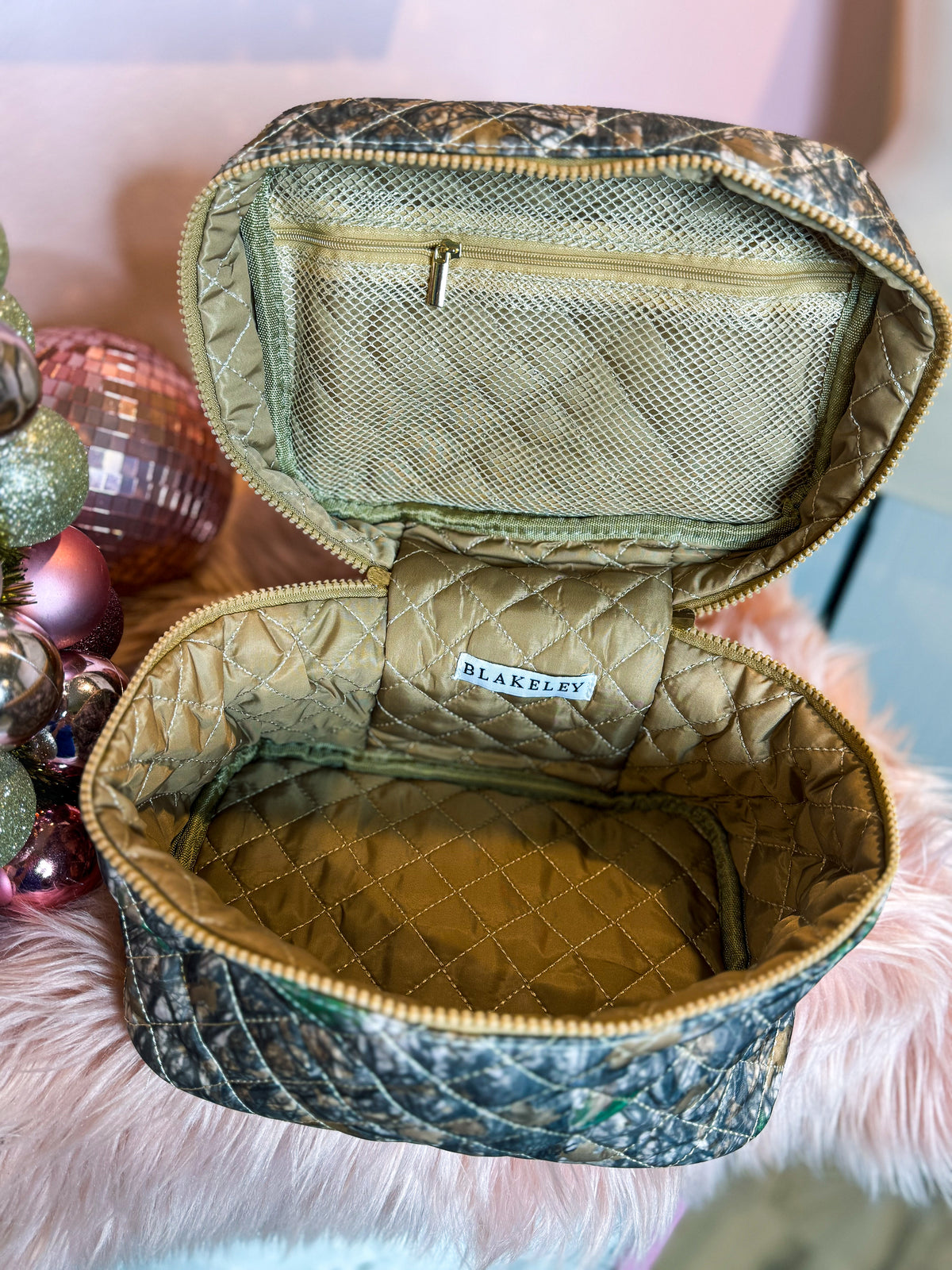 Camo Makeup Bag
