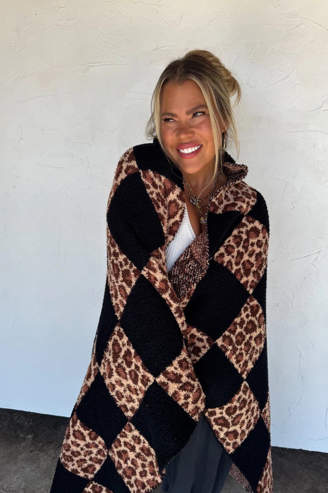 Black Cheetah Blanket