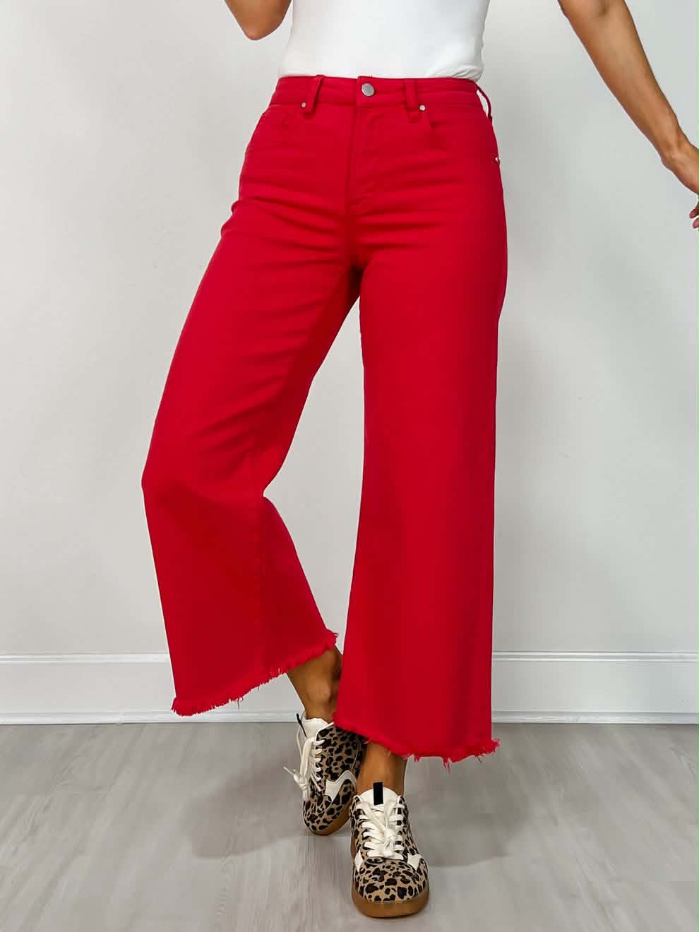 Red Risen Jeans