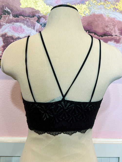Black Lace Bralette