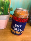 America Sequin Koozie