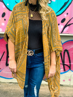 Paisley Print Kimono