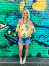 Yellow Floral Maxi Skirt