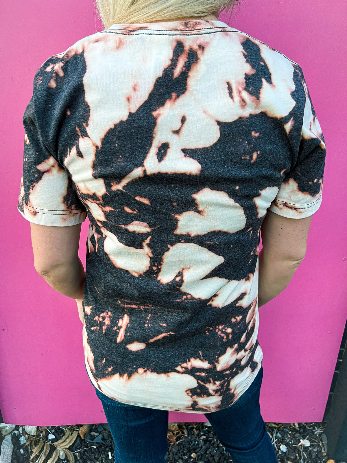 Bleached Pumpkin Tee