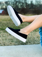 Black Canvas Sneaker