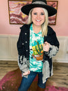 Black Tie Dyed Shacket