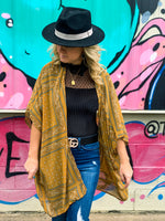 Paisley Print Kimono