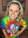 Tie Dye Braided Headband