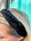 Braided Headband Black