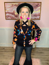 Tie Dye Cropped Cardigan