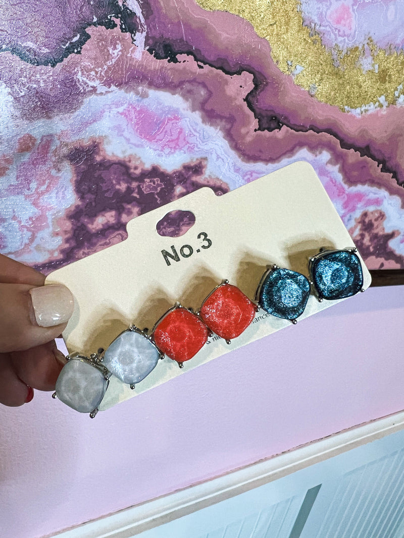 Earring Stud Set