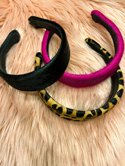 Cowhide Headband