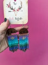 Cactus Tassel Earrings