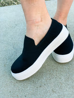 Black Canvas Sneaker