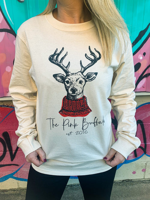 Pink Buffalo Logo Tee