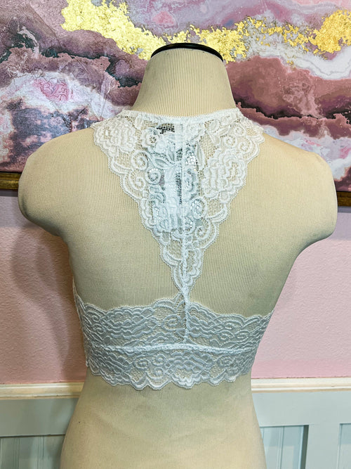 White Lace Bralette