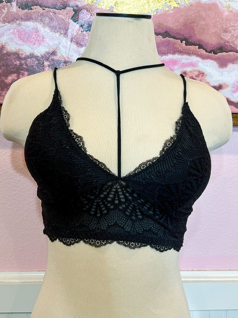 Black Lace Bralette