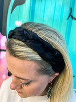 Braided Headband Black