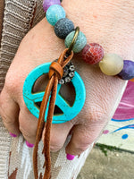 Peace Sign Bracelet