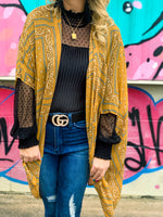 Paisley Print Kimono
