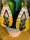 Cactus Rhinestone Earrings