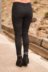 Black Denim Skinny Jeans - The Pink Buffalo,LLC