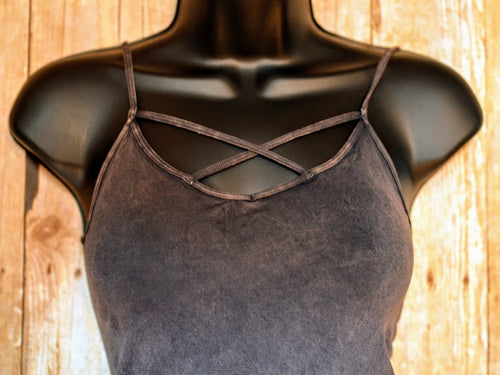 Criss-Cross Camisole - The Pink Buffalo,LLC