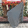 Checkered Fleece Blanket