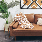 Checkered Fleece Blanket