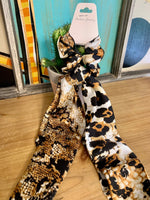 Leopard Snakeskin Hair Tie