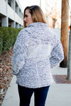 Color Blocked White Sherpa - The Pink Buffalo,LLC